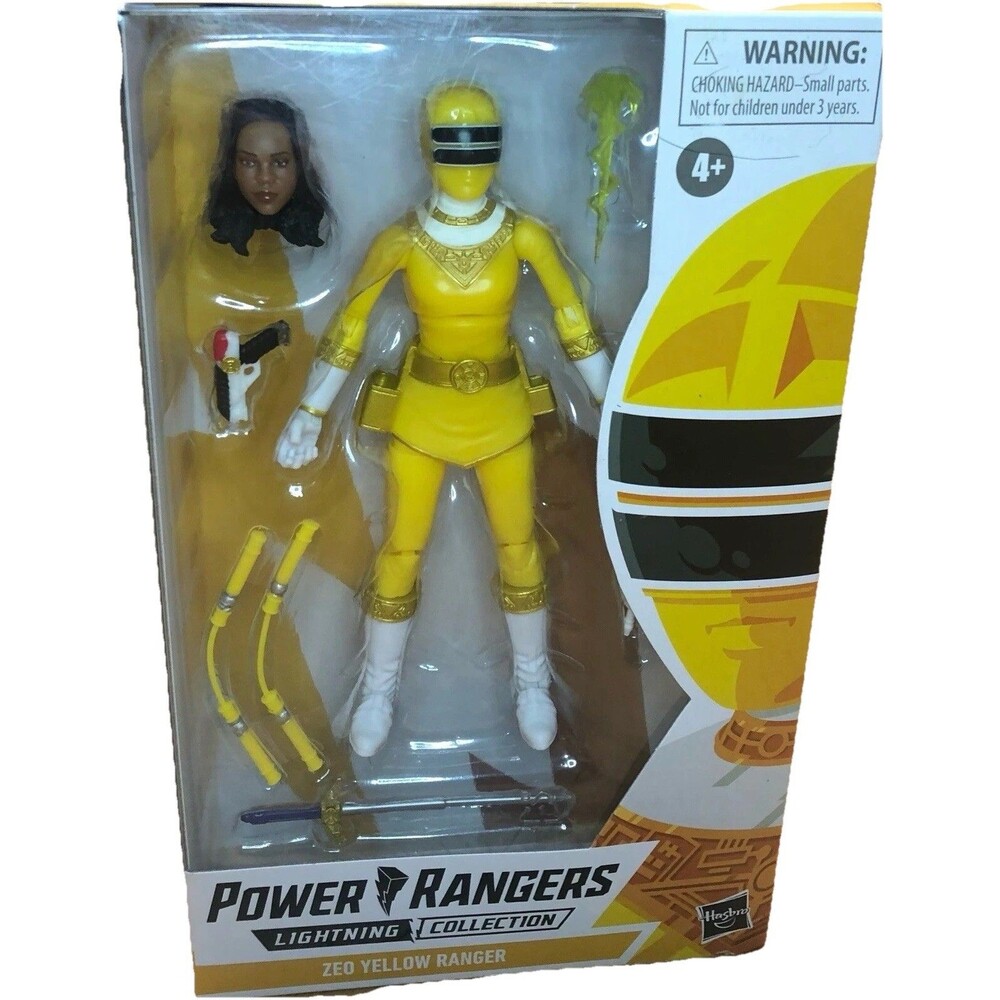 Power Rangers Lightning Collection Zeo Yellow Ranger 6" Figure Hasbro NEW